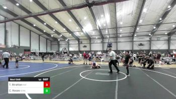 123 lbs Consolation - Taylynn Stratton, Mat Demon WC vs Ceci Rosas, Scrap Yard Garage