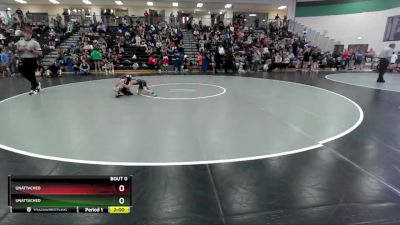 50 lbs Quarterfinal - Nara Jackson, Lawrence Elite vs Tillman Patton, Honey Badger Wrestling Club