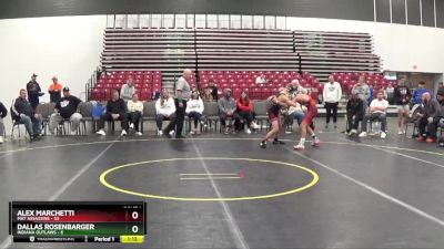 112 lbs Quarterfinals (8 Team) - Alex Marchetti, Mat Assassins vs Dallas Rosenbarger, Indiana Outlaws