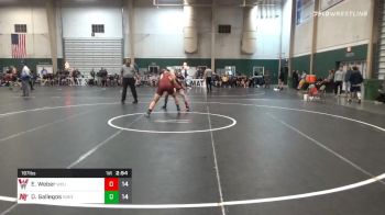 197 lbs Prelims - Espen Weber, Western Colorado vs Diego Gallegos, Northern State