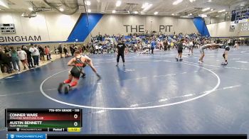 135 lbs Quarterfinal - Conner Ware, Stallions Wrestling Club vs Austin Bennett, Team Prestige