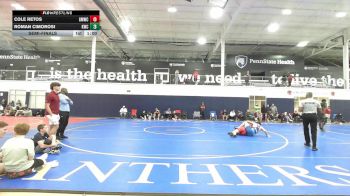 174 lbs Semifinal - Cole Retos, Gold Medal WC - HSC vs Roman Cimorosi, Kraken Black - HSC