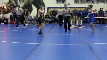 126 lbs Quarterfinal - Hayden Schwab, Don Bosco vs Isaac Aragon, West Liberty