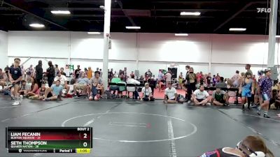 88 lbs Round 1 (4 Team) - Liam Fecanin, Buxton Squeeze vs Seth Thompson, Quaker Nation