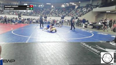 100 lbs Round Of 64 - Zachary Durant, McAlester vs Jaxon Holt, Choctaw Jh