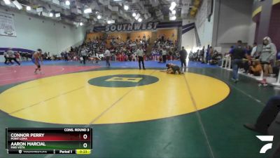 138 Boys Cons. Round 3 - Aaron Marcial, Mar Vista vs Connor Perry, Point Loma