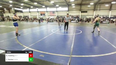 123 lbs Round Of 16 - Gunner Haelbig, No Team vs Tytan Decker, Show Low