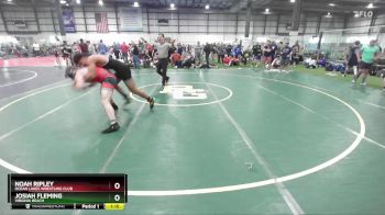 157 lbs Quarterfinal - Noah Ripley, Ocean Lakes Wrestling Club vs Josiah Fleming, Virginia Beach