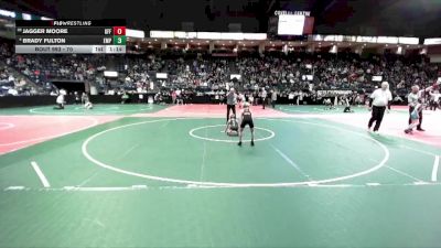 70 lbs Champ. Round 1 - Jagger Moore, GFF3 vs Brady Fulton, EMPA