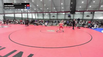 16U Boys GR - 120 lbs Cons. Round 3 - Liam Reddam, CA vs Jasper Feduff, WA