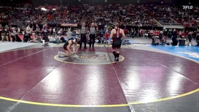 130 lbs Champ. Round 1 - Paige Cochran, Gooding vs Kali Waggoner, Tri-Valley