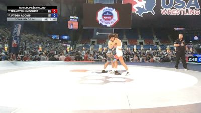 144 lbs Cons. Rd Of 64 - Trandyn Lundquist, Washington vs Jayden Acomb, New York