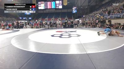 88 lbs Champ. Rd Of 16 - Connor Woosencraft, WI vs Jaxon Holtz, OH