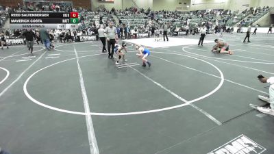 54 lbs Semifinal - Reed Saltenberger, Patriot Mat Club vs Maverick Costa, Mattime