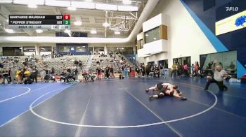 145 lbs Champ. Round 2 - Maryanne Maughan, West vs Pepper Streight, Uintah