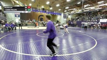 215 lbs Cons. Round 3 - Wilson Jay, Missoula Sentinel vs Caden Phillips, Butte