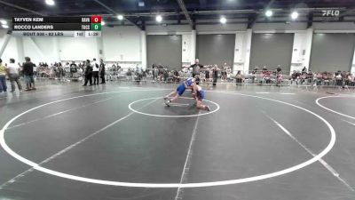 82 lbs Quarterfinal - Tayven Kem, Ravage WC vs Rocco Landers, Tucson Cyclones