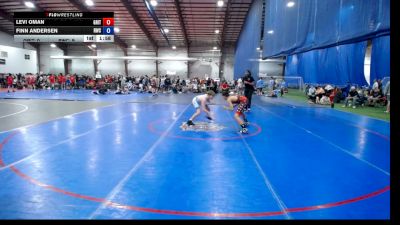 113 lbs Rr Rnd 1 - Levi Oman, Grit Red - HSB vs Finn Andersen, Ruthless - HS
