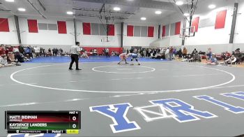 126 lbs Quarterfinal - Matti Bidiman, Homedale vs Kaydence Landers, Thunder Ridge