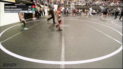49 lbs Consolation - Josiah Rosas, Piedmont vs Wrenland Roberts, Wesley Wrestling Club
