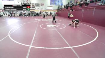 170 lbs Semifinal - Adalee Pickett, SMITHVILLE vs Eva Moore, LAWSON