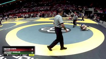 D2-120 lbs Cons. Round 2 - Peyton Costa, Granville vs Anthony Sindelar, Streetsboro