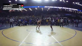 157 3A Quarterfinal - Elias Enzner, Olympic Heights vs Tyree Graham, South Dade