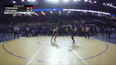 157 3A Quarterfinal - Elias Enzner, Olympic Heights vs Tyree Graham, South Dade