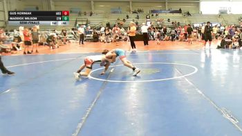 80 lbs Semifinal - Gus Korniak, ARES - EL vs Maddox Wilson, CTWHALE Orca - EL