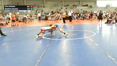 80 lbs Semifinal - Gus Korniak, ARES - EL vs Maddox Wilson, CTWHALE Orca - EL