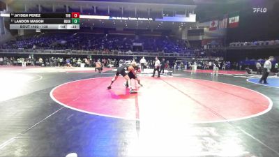 138 lbs Cons. Round 2 - Jayden Perez, Turlock vs Landon Mason, Hughson