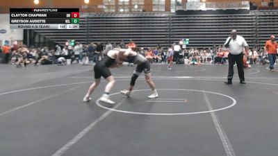 130 lbs Round 4 (8 Team) - Clayton Chapman, Darkhorse Wrestling vs Greyson Audette, NC Legend