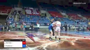 106 lbs Consi Of 32 #2 - Jason Worthley, Utah vs Vinny Mayberry, Iowa