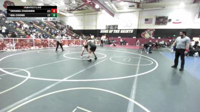 155 lbs 1st Place Match - Tatiana Chavarin, Ayala vs Gia Coons, Citrus Valley