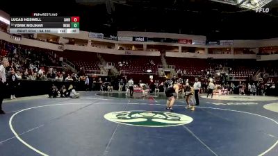 5A 160 lbs Cons. Round 2 - Yorik Molinar, West Mesa vs Lucas Hoswell, Sandia