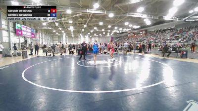 U20 Women - 62 lbs Champ. Round 1 - Taydem Uyemura, HI vs Hayden Newberg, CO