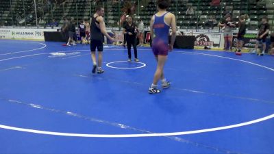 126 lbs Cons. Semis - Grayson Davis, Moen Wrestling Academy vs Miguel Astorga, Xavier Wrestling Club