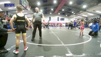 67 lbs Consolation - Katelee Cole, Tulsa Blue T Panthers vs Carver Kirby, Jay Wrestling Club