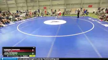 182 lbs Round 3 (8 Team) - Karson Tompkins, Texas Red vs John Petersen, Team Michigan Red