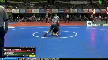 184 lbs 2nd Wrestleback (8 Team) - Michael Schneider, Davis & Elkins vs John Libby, John Hopkins University