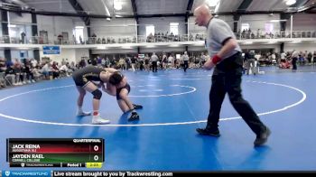 125 lbs Quarterfinal - Jack Reina, Augustana (IL) vs Jayden Rael, Cornell College