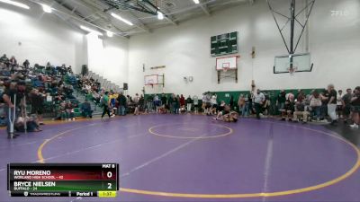 132A Round 1 - Ryu Moreno, Worland High School vs Bryce Nielsen, Buffalo