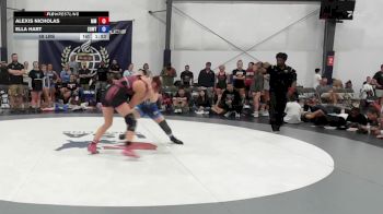 58 lbs Rr Rnd 5 - Alexis Nicholas, Maryland Mana - W vs Ella Hart, Cowtown - W