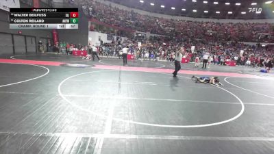 66 lbs Champ. Round 1 - Colton Reiland, Appleton North Youth Wrestling vs Walter Beilfuss, Slinger