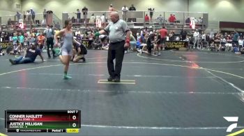 105 lbs Round 3 (6 Team) - Justice Milligan, Illinois KIA vs Conner Haslett, Metro All Stars