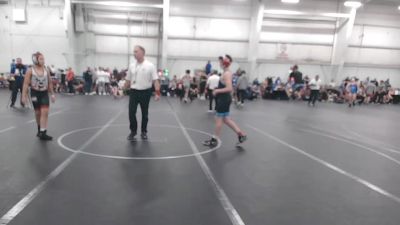 115 lbs Round 3 (8 Team) - Hunter Kapitula, Mat Assassins Black vs Armani Derousie, Neighborhood Wrestling
