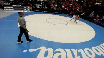 5A 157 lbs Semifinal - Ryker Cluff, Spanish Fork vs Porter Kemp, Pleasant Grove