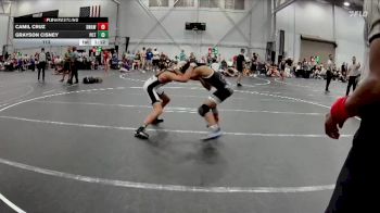 113 lbs Round 3 (6 Team) - Grayson Cisney, Palm City Thundercats vs Camil Cruz, Savage WA White