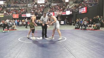 AA - 215 lbs Champ. Round 1 - Isaiah Matosich, Gallatin (Bozeman) vs Holden Hay, Missoula Sentinel