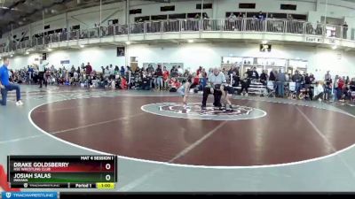 43 lbs Cons. Semi - Drake Goldsberry, HSE Wrestling Club vs Josiah Salas, Indiana